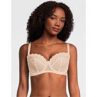 Dorina Addison 1/2 Cup Convertible Non Padded Wired Bra - Beige