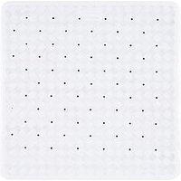 Aqualona White Non-Slip Shower Safety Mat