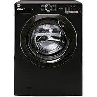 Hoover H-Wash 300 H3W492Dbbe 9Kg Load, 1400 Spin Freestanding Washing Machine - Black