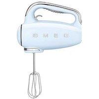 Smeg Hmf01 Retro Style Hand Mixer With Turbo Function, 250W - Pastel Blue
