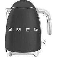 Smeg Klf03 Retro Style Jug Kettle, 300W, 1.7L - Matte Black