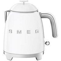 Smeg Klf05 Retro Style 0.8L Mini Kettle, 1400W - White