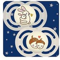Mam Perfect Night 6-18M Soother 2Pk - Unisex