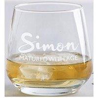 Love Abode Personalised Whiskey Tumbler