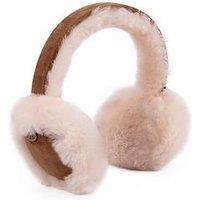 Just Sheepskin Harper Real Suede And Sheepskin Lined Earmuffs