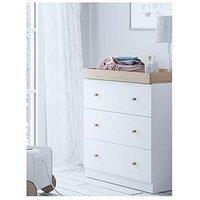 Little Acorns Burlington 3 Draw Dresser