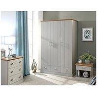 Gfw Kendal 3 Door, 3 Drawer Wardrobe