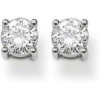 Thomas Sabo Ear Studs With White Stones
