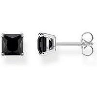 Thomas Sabo Black Stone Ear Studs
