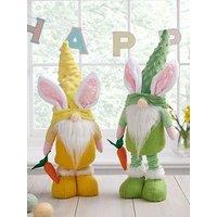 Very Home Set Of 2 Tall Spring/Easter Gonks With Extending Legs