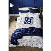 Ted Baker Magnolia Navy Throw