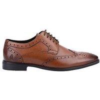 Hush Puppies Elliot Brogue Shoes - Light Brown