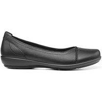 Hotter Robyn Ii Leather Ballerina Shoes