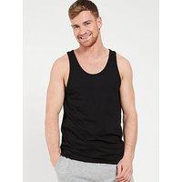 Everyday Jersey Vest- Black