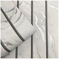 Muriva Woodgrain Panel Wallpaper