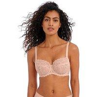 Freya Offbeat Underwired Side Support Bra - Nude