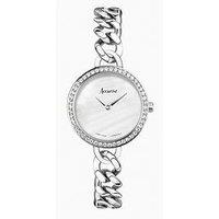 Accurist Jewellery Womens Silver Stainless Steel Chain Analogue Watch