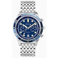 Accurist Dive Mens Silver Stainless Steel Bracelet Chronograph Watch