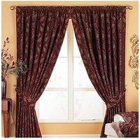 Paoletti Shiraz Pencil Pleat Curtains