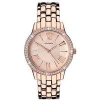 Sekonda Ladies Charlotte Rose Gold Alloy Bracelet With Rose Gold Dial Watch