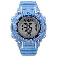 Sekonda Men'S Digital Blue Plastic Strap With Blue Dial Watch