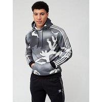 Adidas Originals Graphics Camo Allover Print Hoodie - Black