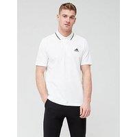 Adidas Sportswear Mens Essentials Polo Shirt - White