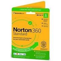 Norton 360 Standard 1 Device 1 Year Subscription With Automatic Renewal