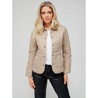 Barbour Deveron Quilt - Beige