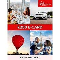 Virgin Experience Days Digital &Pound;250 Gift Card
