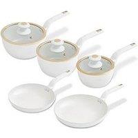 Tower Cavaletto 5-Piece Pan Set &Ndash; White