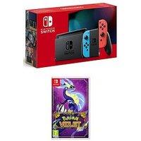 Nintendo Switch Neon Console & Pokemon Violet