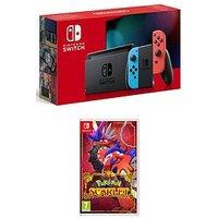 Nintendo Switch Neon Console & Pokemon Scarlet