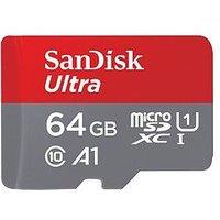Sandisk Ultra 64Gb Microsdxc Uhs-I Card With Adapter - 2-Pack