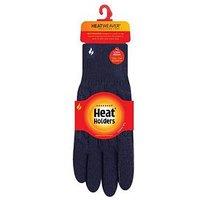 Heat Holders Willow Cable Gloves - Navy