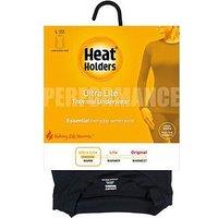 Heat Holders Thermal Baselayer Warm Crew Long Sleeve Top - Black