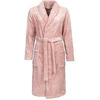 Heat Holders Fleece Dressing Gown - Dusty Pink