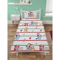 Bluey Christmas Single Duvet Set - Multi
