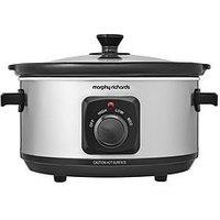 Morphy Richards 3.5L 460017 Slow Cooker - Brushed Stainless Steel