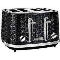 Morphy Richards Vector 248131 4-Slice Toaster - Black