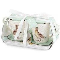 Royal Worcester Wrendale Lovely Mum Mug And Tray Set