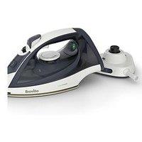Breville Vin439 Turbo Charge Cordless Iron - 2600W, Fast Charging & Heat-Up, 130G Steam Shot
