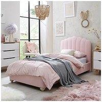 Very Home Emma Fabric Children'S Single Bed With Mattress Options (Buy And Save!) - Bed Frame With Premium Mattress