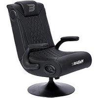 Brazen Emperor Xx 2.1 Elite Esports Dab Surround Sound Gaming Chair - Pedestal