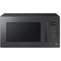 Samsung Glass Front Ms23T5018Ac/Eu 23 Litre Solo Microwave - Charcoal