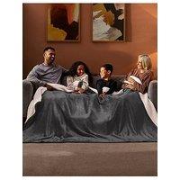 Silentnight Snugsie Supersized Blanket - Grey