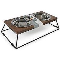 Rosewood Double Diner Raised Slow Feeder