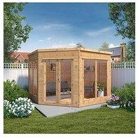 Mercia 9 X 9Ft Premium Corner Summerhouse - Summerhouse Only