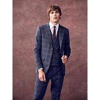 Burton Menswear London Skinny Fit Check Suit Jacket - Multi