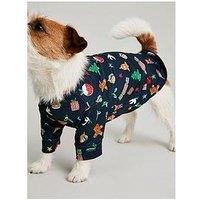 Joules Dog Bauble Festive Family Print Pyjamas - Medium
